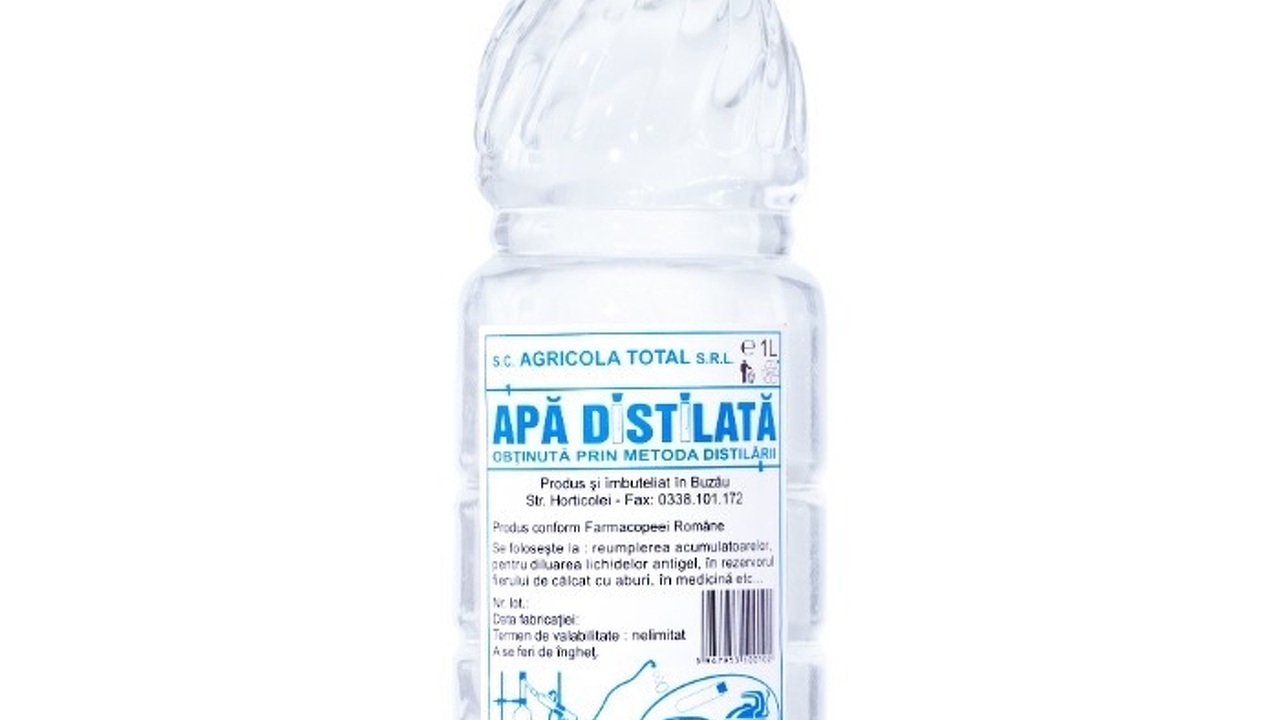 Apa distilata Apa distilata