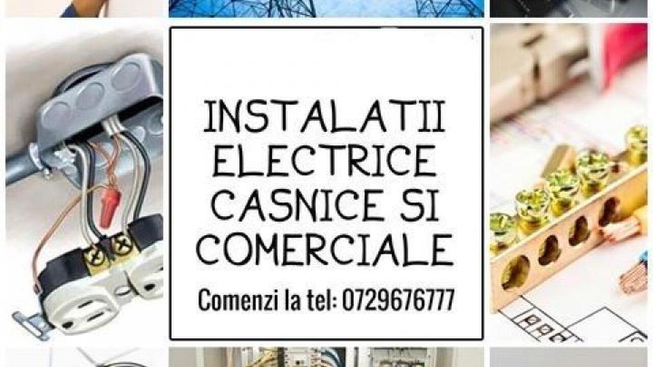 Instalatii electrice Instalatii electrice