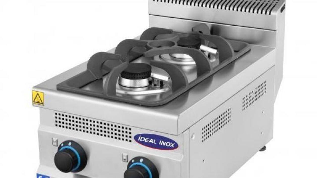 Aragaz profesional 2 focuri, gaz natural - LINIA 630 Aragaz profesional 2 focuri, gaz natural - LINIA 630