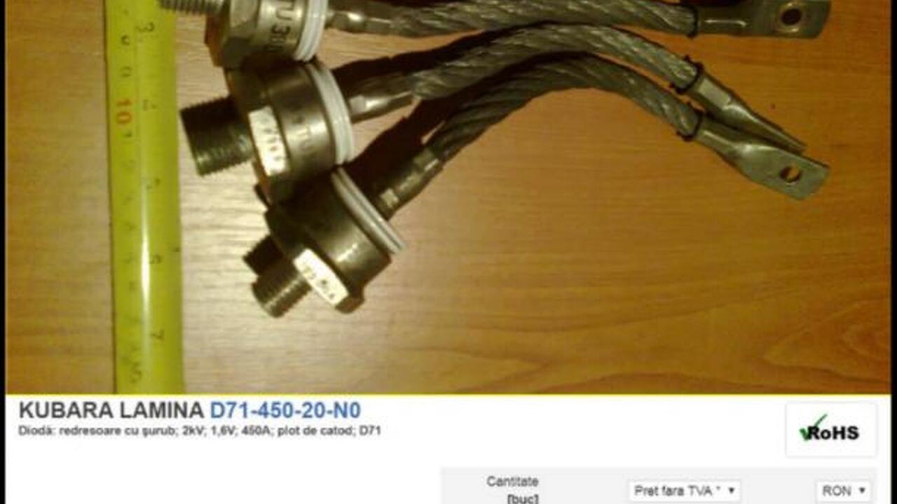 Diode redresoare de mare putere Diode redresoare de mare putere