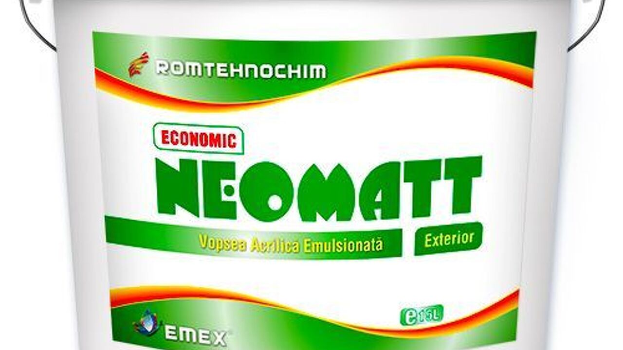 Vopsea Lavabila Economica de Exterior NEOMATT Vopsea Lavabila Economica de Exterior NEOMATT