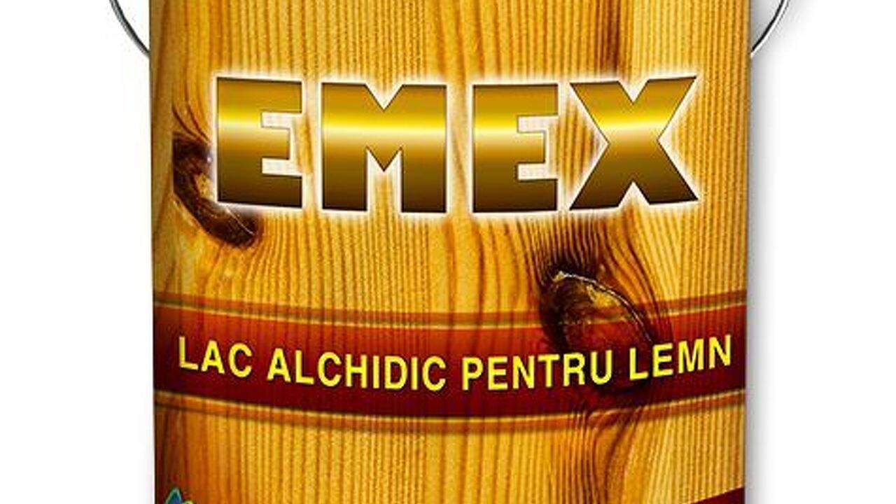 Lac Alchidic Lucios pentru Lemn EMEX Lac Alchidic Lucios pentru Lemn EMEX
