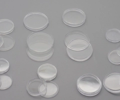 Capsule de plastic monede 24, 25, 27, 30, 33, 40, 45mm