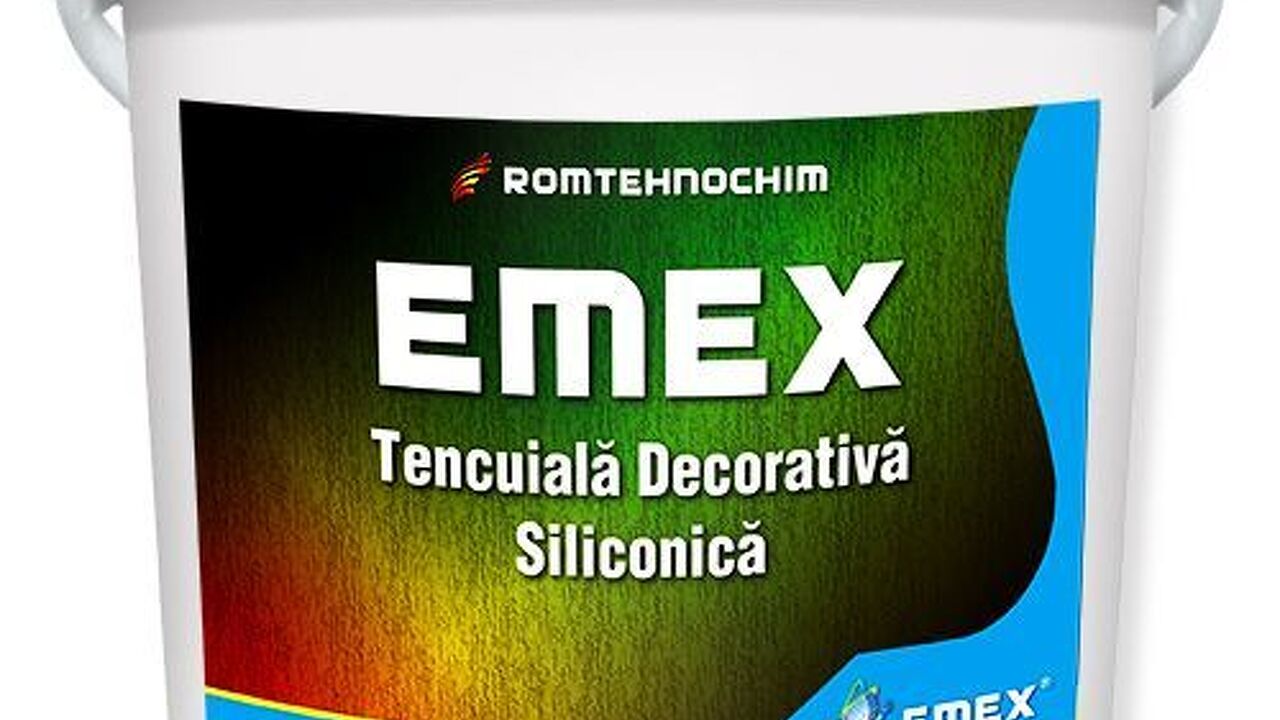 Tencuiala Decorativa Siliconica EMEX Tencuiala Decorativa Siliconica EMEX