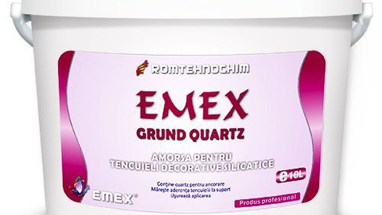 Grund de Amorsare Silicatic cu Cuart pentru Tencuieli EMEX Grund de Amorsare Silicatic cu Cuart pentru Tencuieli EMEX