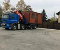 Inchiriez autocamion cu Macara PK 72000 Inchiriez autocamion cu Macara PK 72000