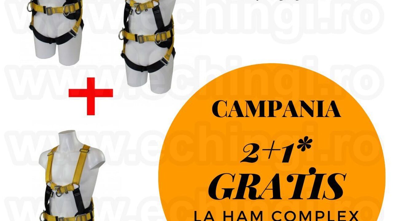 Super oferta : Ham lucru la inaltime 2+1 gratis Super oferta : Ham lucru la inaltime 2+1 gratis