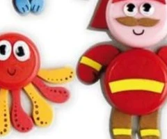 Capace si inele de PET-uri din plastic pentru martisoare cercei inele bratari