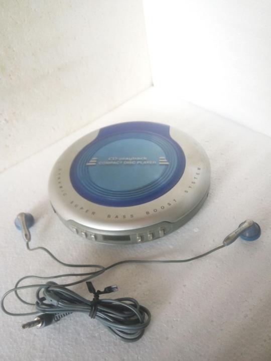 CD Portabil Slim Walkman Digital si Casti Stereo - 2/5