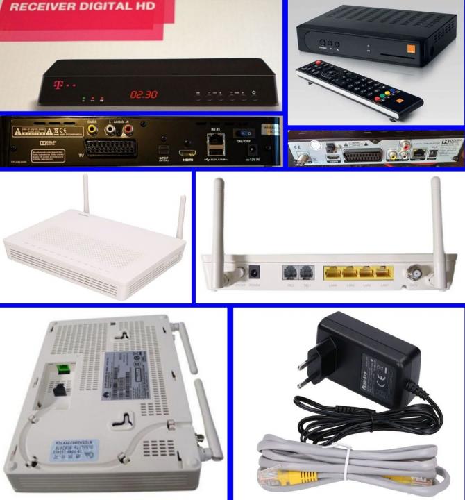 Receiver digital HD TV Box HD Router Huawei HG8247H - 1/4