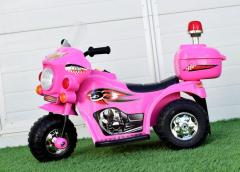 Mini Motocicleta electrica cu 3 roti pentru fetite BJQ991 STANDARD #Roz