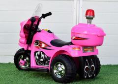 Mini Motocicleta electrica cu 3 roti pentru fetite BJQ991 STANDARD #Roz