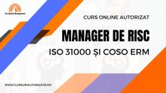 Curs online Manager de risc ISO 31000 și COSO ERM