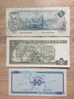 Bancnote din Canada,Cuba,Honduras,Nicaragua,Venezuela,Peru