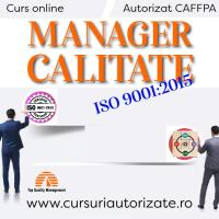 Curs online Manager Calitate - ISO 9001:2015