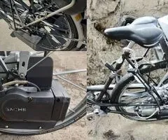 Bicicleta cu motor SACHS 30cc consum doar 1%