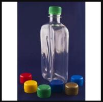Sticle din plastic plate flacon 500 ml pet transparent
