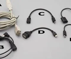 Cablu incarcare telefon/tableta/etc, prelungitoare usb