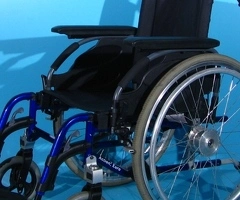 Scaun cu rotile din aluminiu Invacare   latime sezut 40 cm