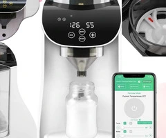 Espressor Lapte Praf pentru bebelusi cu Aplicatie Mobila BabyLulu