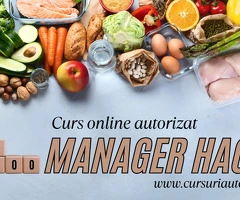 Curs online autorizat Manager HACCP - ISO 22000