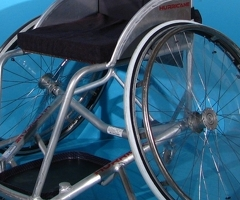 Scaun pentru baschet din aluminiu Meyra Hurricane Sport
