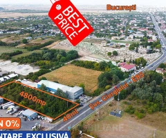 Teren 4800mp | Intravilan | Utilitati | Jilava - Sos. Giurgiului - E85