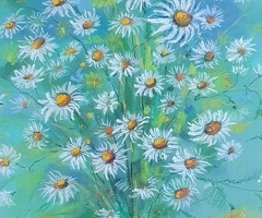 Tablouri în pastel cu flori