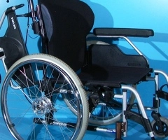 Scaun cu rotile Meyra - latime sezut 53 cm