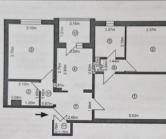 Vând apartament cu 3 Direct Proprietar