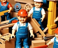 Muncitori constructii