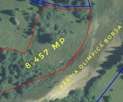 Vând teren în Borșa, langa pârtia olimpică