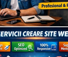 Creez Site-uri Web Profesionale | Rapid & Modern | Preț Avantajos