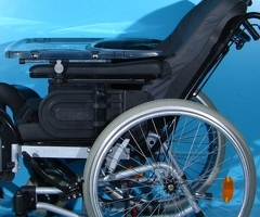 Scaun cu rotile nepliabil pentru adulti