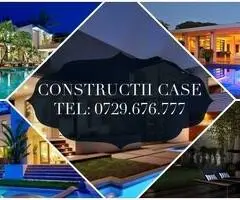 Construcții case, construcții civile și industriale, complete