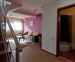Oferta rara pe piata!  Proprietar, ofer duplex 108 mpu, complet mobilat si utilat, 3 camere, 2 bai,