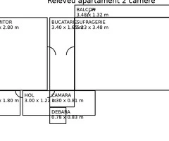 Vand Apartament 2 Camere Baba Novac- Parc IOR- 50 mp
