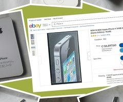 Antic iPhone 4 alb editie RARA