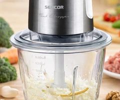 Tocator electric 800W cu bol din sticla 1.5L si lame titan