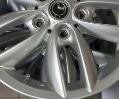 Vand set jante aliaj originale 17" MINI Cooper S Countryman, impecabile , ca noi