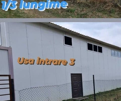 HALA NOUA si teren vanzare Domnesti -oferta speciala!