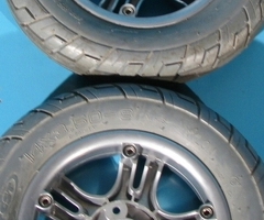 Roata cu cauciuc plin carucior electric 14 X 3.50-8