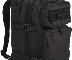 www⚫autenticshop⚫ro - - GEANTA RUCSAC MILITAR MIL-TEC LASER-CUT Marime Small 20 litri GHIOZDAN Barba