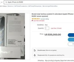 Telefon Rar De Colectie iPhone 4s alb si cutie originala