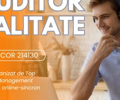 Curs Auditor în domeniul calității