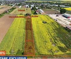 Oportunitate! Teren intravilan 30 euro/mp! Vidra-Dobreni