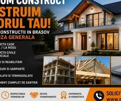 Firma Constructii Brasov - Constructii Case la Cheie, Case la Rosu, Renovari si Antrepriza Generala