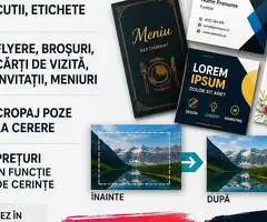 Grafic designer / invitatii / etichete / cutii / cropaj