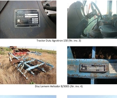 Utilaje agricole (combine, tractoare, pluguri)