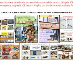 Magazin si depozit de piese utilaje jcb stoc 0744709684